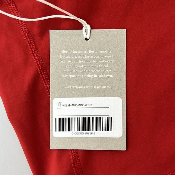 NWT Everlane The Perform Mockneck Tank Size S - Picture 5 of 11